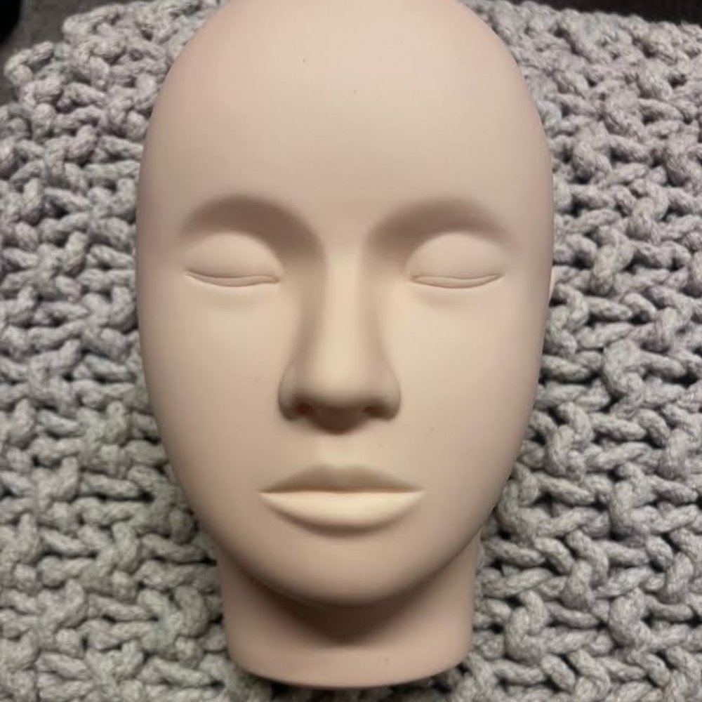Silicone Mannequin Head